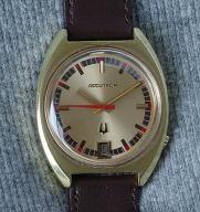 Accutron vintage tuning fork electric watch